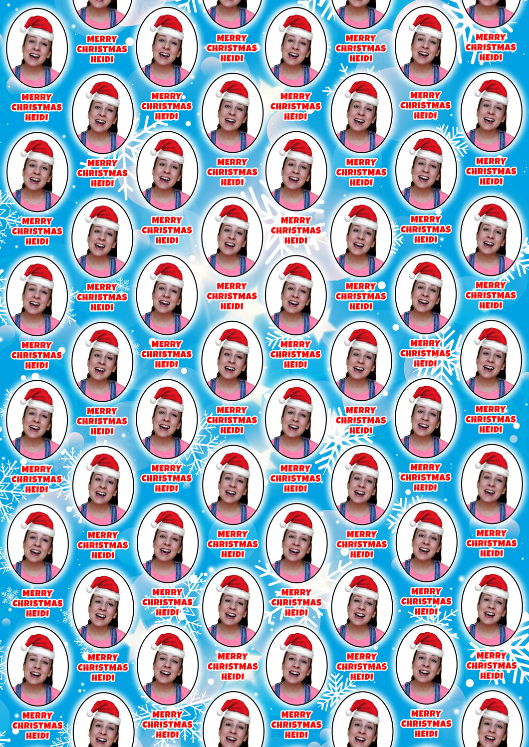 MS RACHEL Personalised Christmas Wrapping Paper