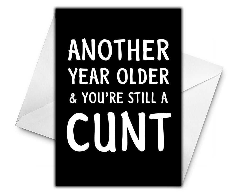ANOTHER YEAR OLDER Personalised Birthday Card