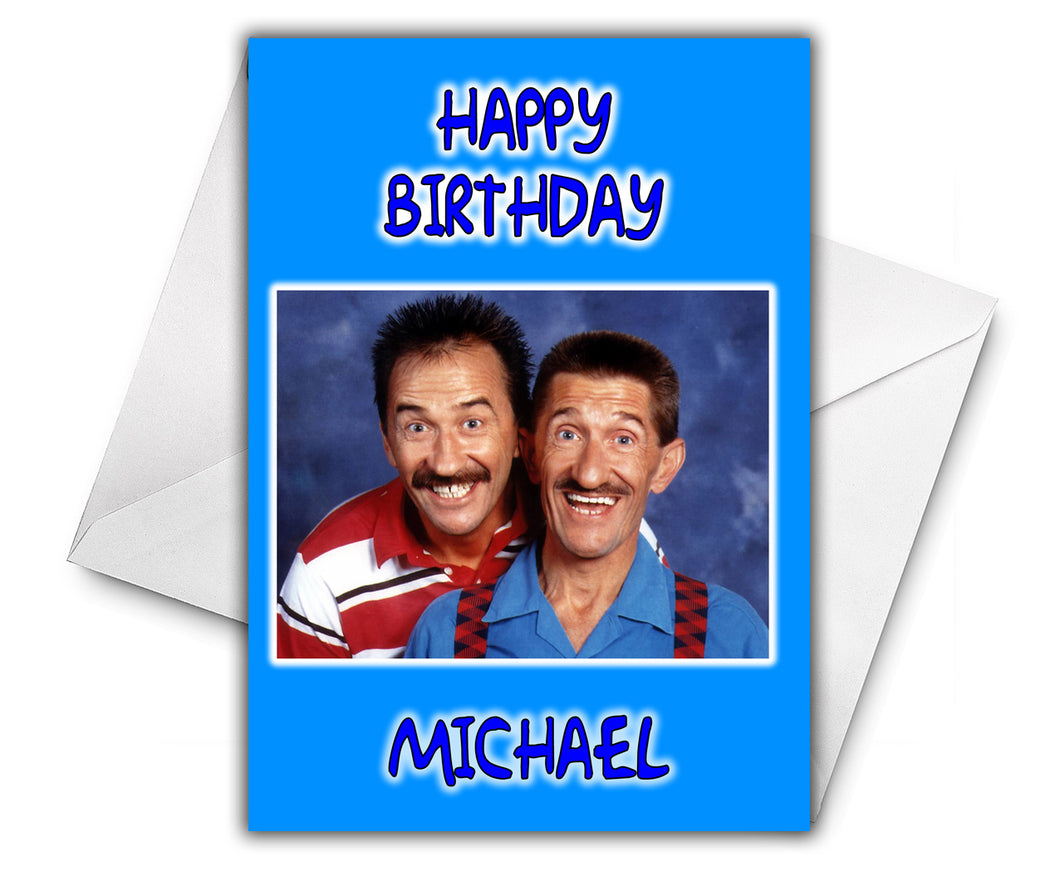 CHUCKLE BROTHERS Personalised Birthday Card