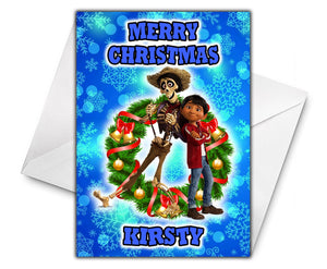 COCO Personalised Christmas Card - Disney