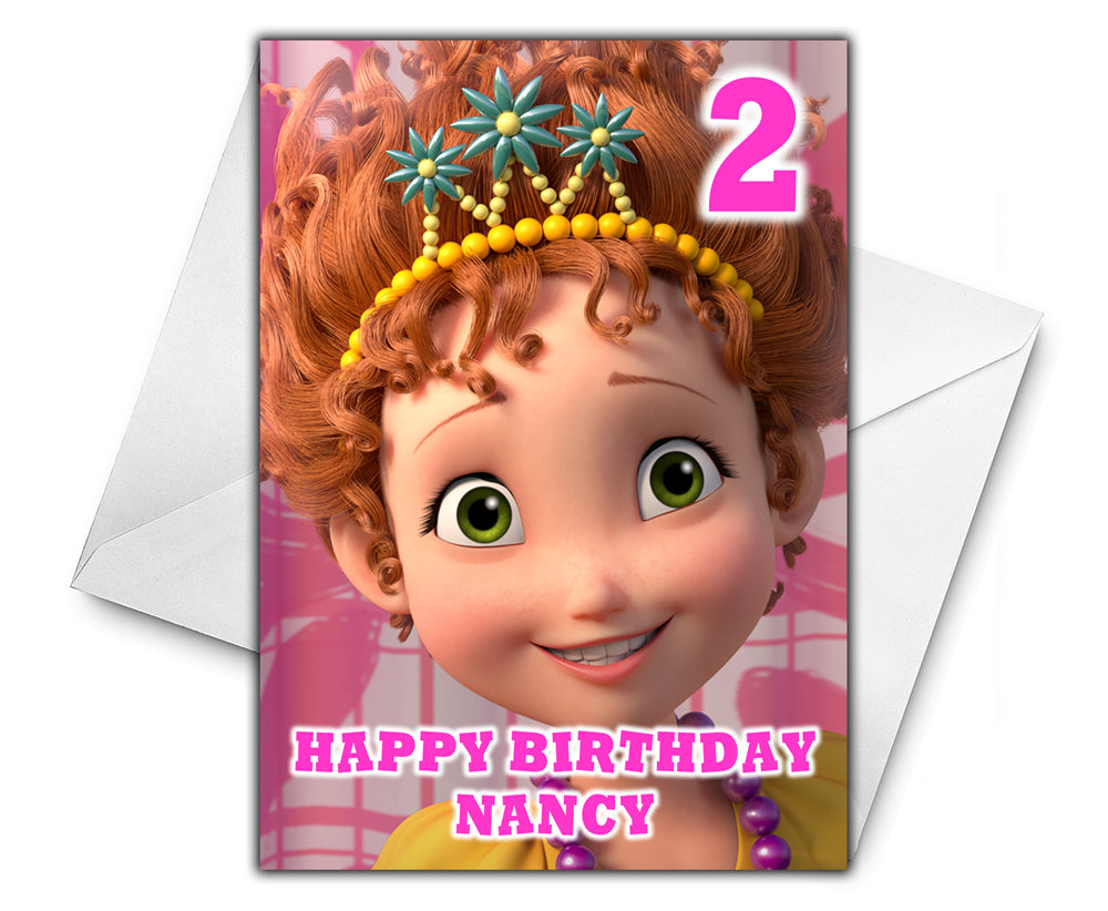 FANCY NANCY CLANCY Personalised Birthday Card - Disney - D3