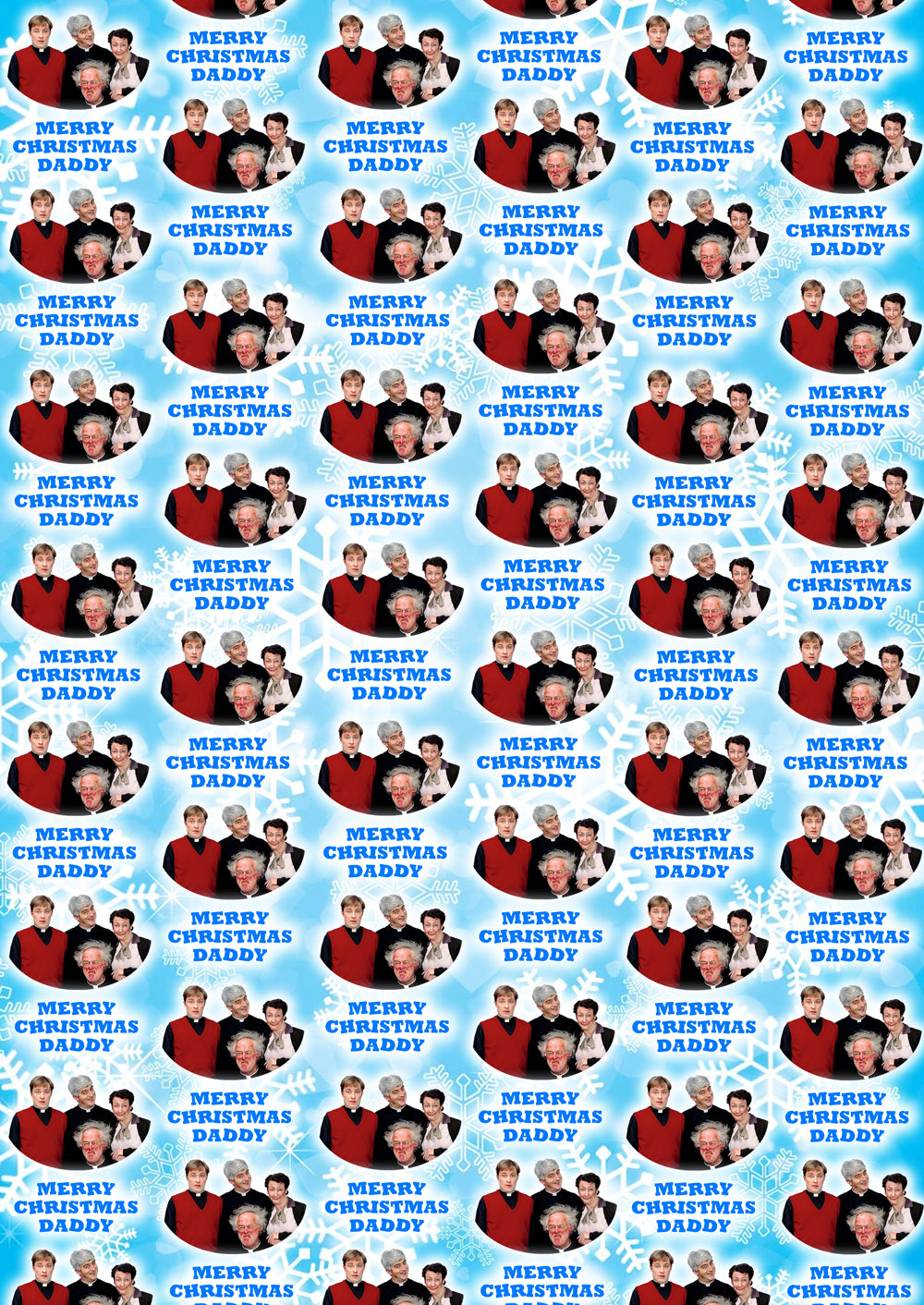 FATHER TED Personalised Christmas Wrapping Paper