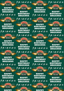 FRIENDS Personalised Wrapping Paper