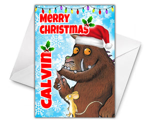GRUFFALO Personalised Christmas Card