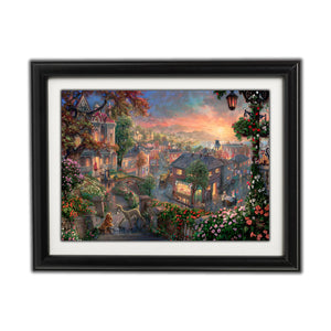 LADY AND THE TRAMP By Thomas Kinkade Disney Dreams Collection
