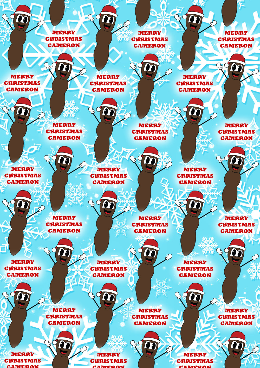 MR HANKEY SOUTH PARK Personalised Christmas Wrapping Paper
