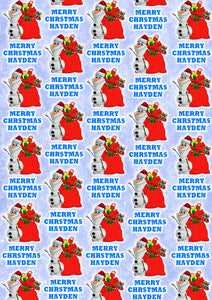 OLAF FROZEN Personalised Christmas Wrapping Paper - Disney