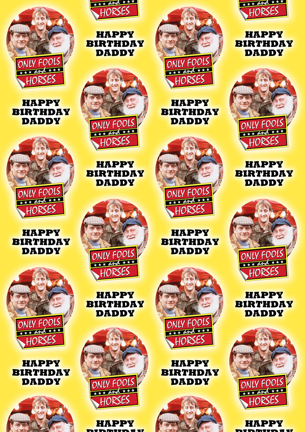 ONLY FOOLS AND HORSES Personalised Wrapping Paper