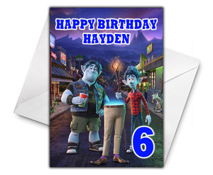 ONWARD - Personalised Birthday Card - Disney