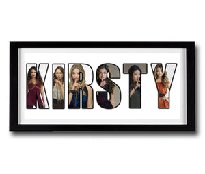 PRETTY LITTLE LIARS Personalised Name Print - Fully Framed