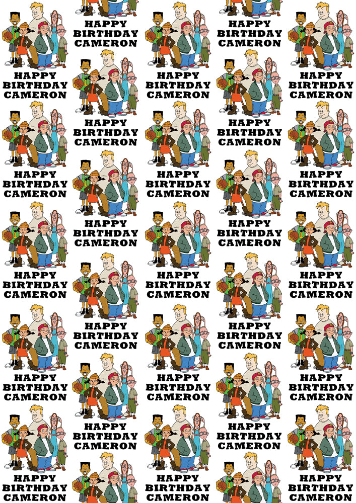 RECESS Personalised Wrapping Paper - Disney