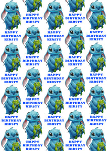 LILO AND STITCH Personalised Wrapping Paper - Disney - D3