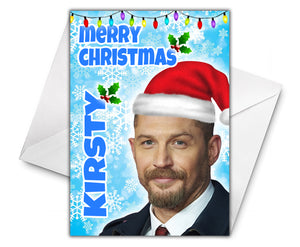 Copy of TOM HARDY Personalised Christmas Card - D2