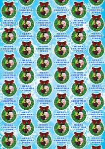 DISNEY ZOMBIES Personalised Christmas Wrapping Paper D2 - Disney