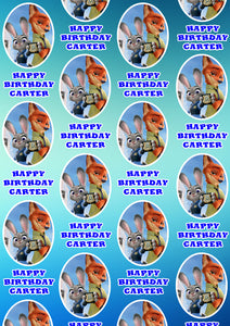 ZOOTROPOLIS Personalised Wrapping Paper - Disney